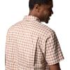Columbia Mens Silver Ridge Utility Lite Novelty Short Sleeve(Ancient Fossil Pulaski Plaid)