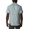 Columbia Mens Silver Ridge Utility Lite Novelty Short Sleeve(Niagara Pulaski Plaid)