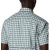 Columbia Mens Silver Ridge Utility Lite Novelty Short Sleeve(Niagara Pulaski Plaid)