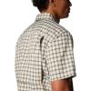 Columbia Mens Silver Ridge Utility Lite Novelty Short Sleeve(Safari Pulaski Plaid)
