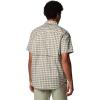 Columbia Mens Silver Ridge Utility Lite Novelty Short Sleeve(Safari Pulaski Plaid)