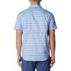 Columbia Mens Silver Ridge Utility Lite Novelty Short Sleeve(Skyler Chambray Stripe)