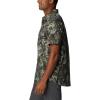 Columbia Mens Silver Ridge Utility Lite Novelty Short Sleeve(Stone Green Floriculture)