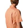 Columbia Mens Silver Ridge Utility Lite Novelty Short Sleeve(Tuscan Pulaski Plaid)