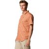 Columbia Mens Silver Ridge Utility Lite Novelty Short Sleeve(Tuscan Pulaski Plaid)