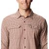 Columbia Mens Silver Ridge™2.0 Long Sleeve ShirtSilver Ridge2.0 Long Sleeve Shirt(Red Jasper Mini Plaid)