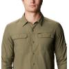 Columbia Mens Silver Ridge™2.0 Long Sleeve ShirtSilver Ridge2.0 Long Sleeve Shirt(Stone Green)