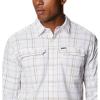 Columbia Mens Silver Ridge™2.0 Long Sleeve ShirtSilver Ridge2.0 Long Sleeve Shirt(White Grid Lines)