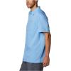 Columbia Men’s Standard Slack Tide Camp Shirt(Agate Blue)