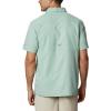 Columbia Men’s Standard Slack Tide Camp Shirt(Aqua Tone)