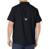 Columbia Men’s Standard Slack Tide Camp Shirt(Black)