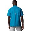 Columbia Men’s Standard Slack Tide Camp Shirt(Blue Echo)