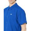 Columbia Men’s Standard Slack Tide Camp Shirt(Blue Macaw)