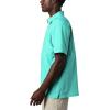 Columbia Men’s Standard Slack Tide Camp Shirt(Bright Aqua)