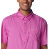 Columbia Men’s Standard Slack Tide Camp Shirt(Bright Lavender)
