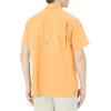 Columbia Men’s Standard Slack Tide Camp Shirt(Bright Nectar)