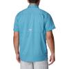 Columbia Men’s Standard Slack Tide Camp Shirt(Canyon Blue)