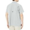 Columbia Men’s Standard Slack Tide Camp Shirt(Cool Grey)