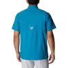 Columbia Men’s Standard Slack Tide Camp Shirt(Deep Marine)