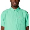Columbia Men’s Standard Slack Tide Camp Shirt(Light Jade)