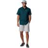 Columbia Men’s Standard Slack Tide Camp Shirt(Midnight Teal)