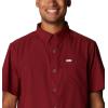 Columbia Men’s Standard Slack Tide Camp Shirt(Red Jasper)