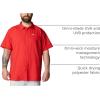 Columbia Men’s Standard Slack Tide Camp Shirt(Red Spark)