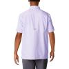 Columbia Men’s Standard Slack Tide Camp Shirt(Soft Violet)
