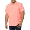 Columbia Men’s Standard Slack Tide Camp Shirt(Sorbet)