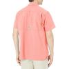 Columbia Men’s Standard Slack Tide Camp Shirt(Sorbet)