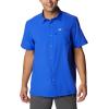 Columbia Men’s Standard Slack Tide Camp Shirt(Tanzanite)