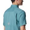 Columbia Men’s Standard Slack Tide Camp Shirt(Tranquil Teal)
