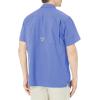 Columbia Men’s Standard Slack Tide Camp Shirt(Violet Sea)