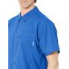 Columbia Men’s Standard Slack Tide Camp Shirt(Vivid Blue)