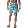 Columbia Men’s Summertide Stretch Printed Short(Bright Aqua Marker Stripe)