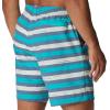 Columbia Men’s Summertide Stretch Printed Short(Bright Aqua Marker Stripe)