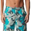 Columbia Men’s Summertide Stretch Printed Short(Ice Green Floriated)