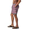 Columbia Men’s Summertide Stretch Printed Short(Mountain Red Marker Stripe)