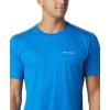 Columbia Mens Tech Trail Crew Neck(Azure Blue)