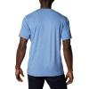 Columbia Mens Tech Trail Crew Neck(Bright New Indigo)