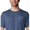 Columbia Mens Tech Trail Crew Neck(Dark Mountain Heather)