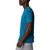 Columbia Mens Tech Trail Crew Neck(Deep Marine Heather)