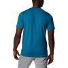 Columbia Mens Tech Trail Crew Neck(Deep Marine Heather)