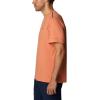 Columbia Mens Tech Trail Crew Neck(Desert Orange Heather)
