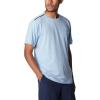 Columbia Mens Tech Trail Crew Neck(Jet Stream Heather)
