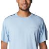 Columbia Mens Tech Trail Crew Neck(Jet Stream Heather)