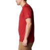 Columbia Mens Tech Trail Crew Neck(Mountain Red Heather)