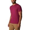 Columbia Mens Tech Trail Crew Neck(Red Onion Heather)