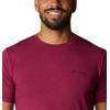 Columbia Mens Tech Trail Crew Neck(Red Onion Heather)