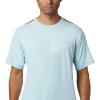Columbia Mens Tech Trail Crew Neck(Sky Blue)